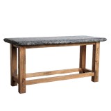 CONSOLE TABLE STONE TOP 150 - CONSOLES, DESKS